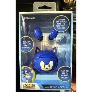 Sonic The Hedgehog 3 Faces Bluetooth True Wireless Earbuds SEGA NIB